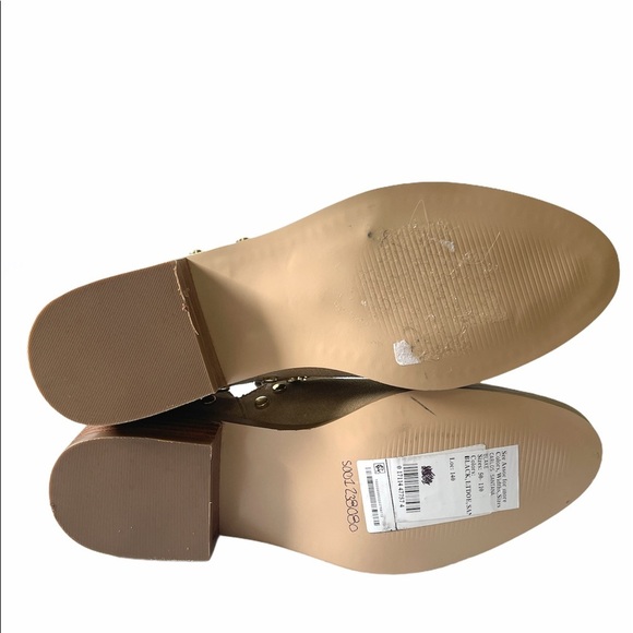 Carlos Santana Blake Tan Cut Out Ankle Boots NWT - Picture 8 of 13